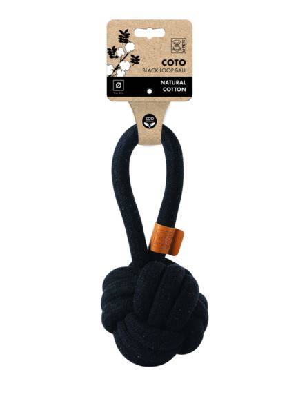 ZABAWKA COTO LOOP BALL 11CM CZERW