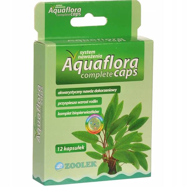 AQUAFLORA COMPLETE CAPS 12 KAPSUŁEK