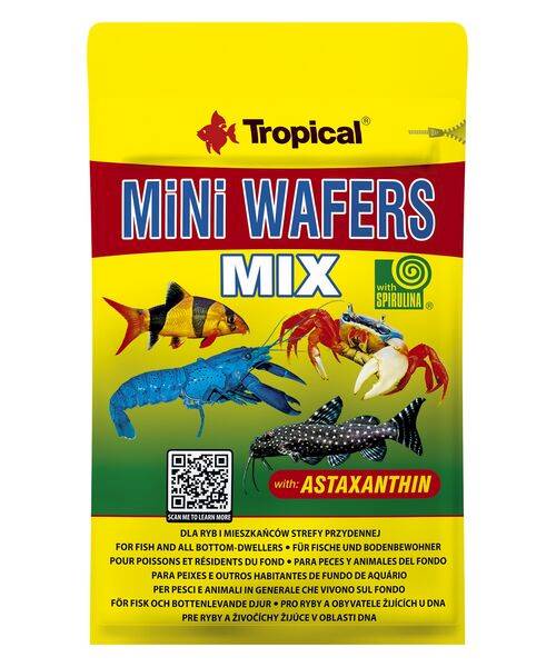 TROPICAL MINI WAFERS MIX 90G 66533