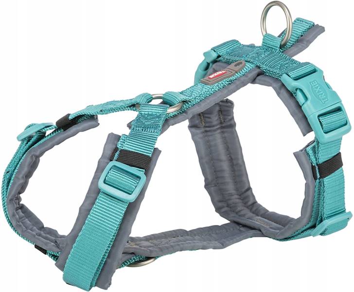 Premium trekking, szelki, dla psa, aqua/grafit, XL