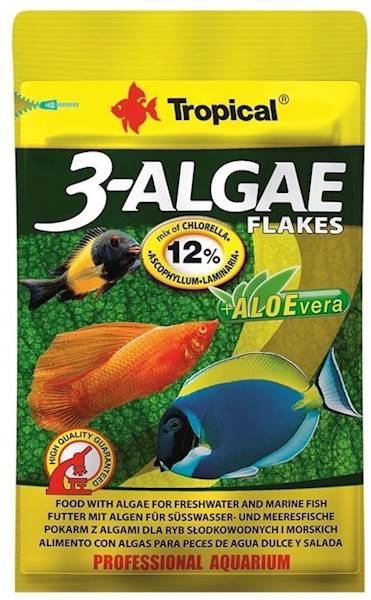 TROPICAL 3-ALGAE FLAKES 12 G   77161