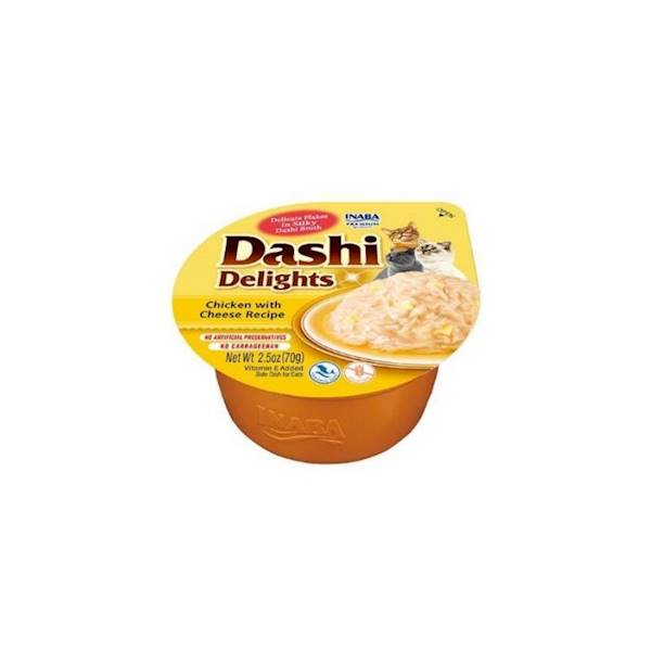 INABA DASHI CAT CHICKEN CHEESE 70G