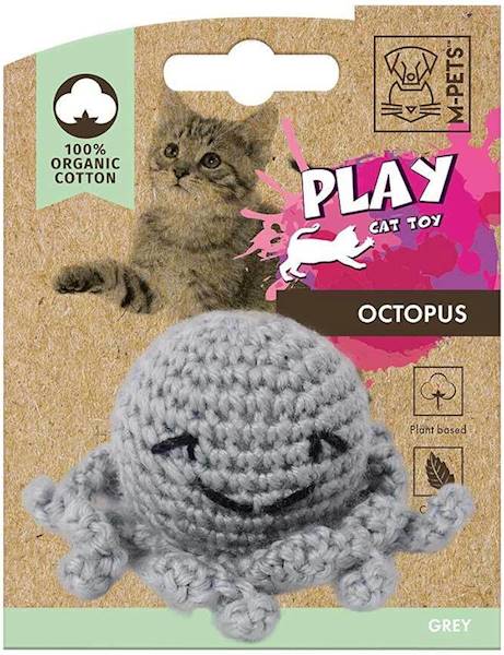M-PETS Ośmiornica z Bawełny Organicznej, 7,5 cm