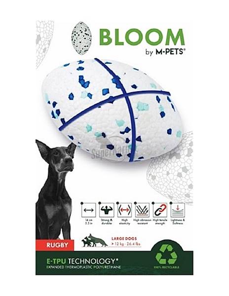 BLOOM RUGBY NIEBIESKI/BIAŁY 14CM