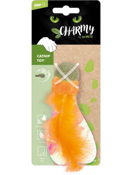 ZABAWKA KOT CHARMY FIREFLY POMARAŃCZOWY