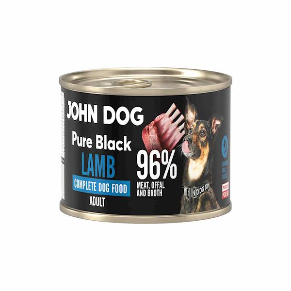 JOHN DOG PURE BLACK JAGNIĘCINA 200G
