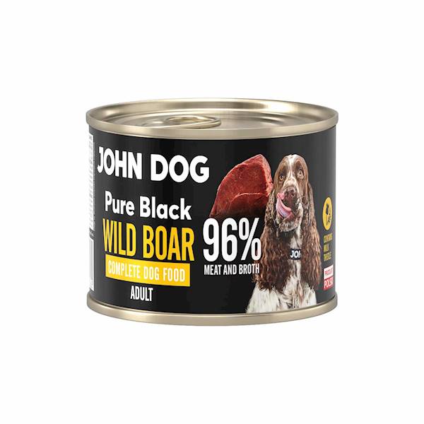 JOHN DOG PURE BLACK DZIK 200G