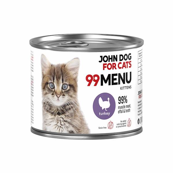 JOHN DOG 99 MENU KITTEN INDYK