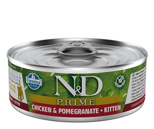 N&D CAT PRIME CHICKEN & POMEGRANATE KITTEN 70