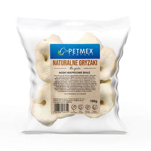 PETMEX NOSKI WIEPRZOWE BIAŁE 5SZT