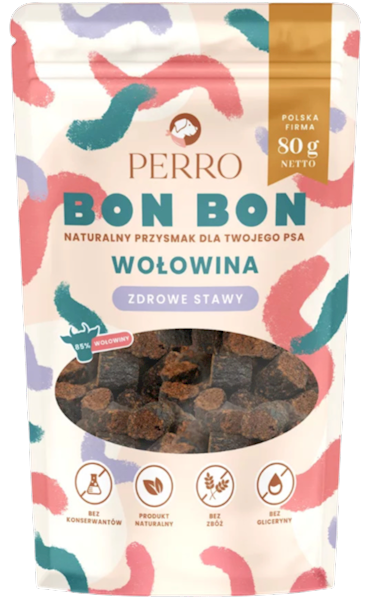 PERRO BON BON WOŁOWINA 80G