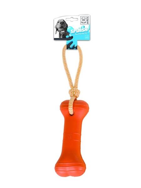M PETS ZABAWKA PŁYWAJĄCA SPLASH BONE POMARAŃCZOWY/ZIELONY/NIEBIESKI