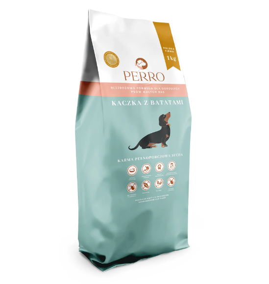PERRO KACZKA Z BATATAMI ADULT 1KG