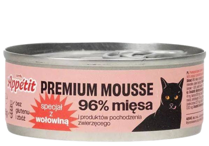 APPETIT VITA PREMIUM CAT WOŁOWINA 85G