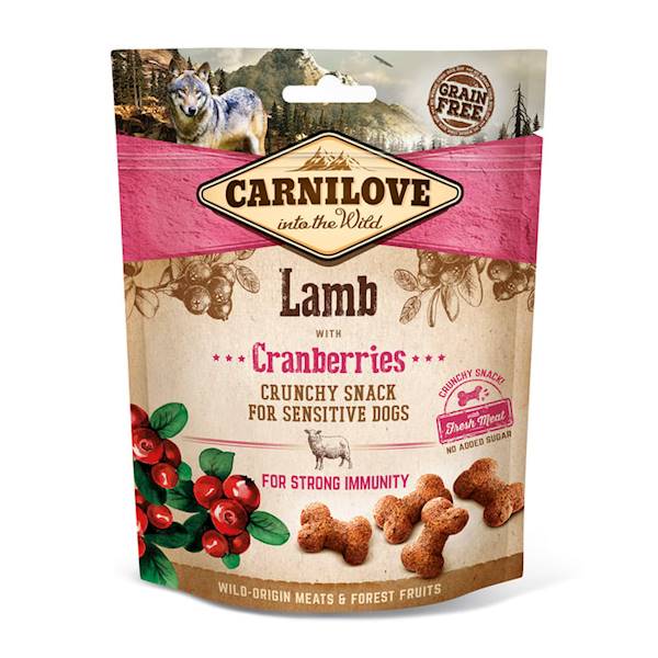 CARNILOVE CRUNCHY SNACK LAMB 200G