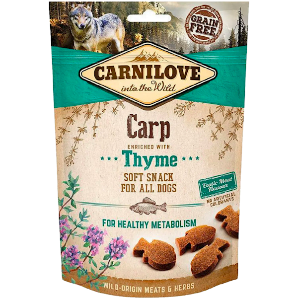 CARNILOVE SOFT CARP SNACK 200G