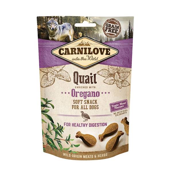 CARNILOVE SOFT SNACK QUAIL 200G