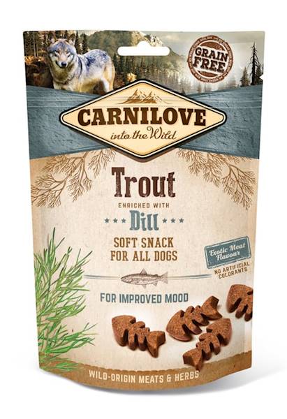 CARNILOVE TROUT SOFT SNACK 200g
