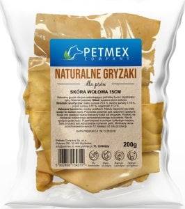 PETMEX SKÓRA WOŁOWA 15CM 200G