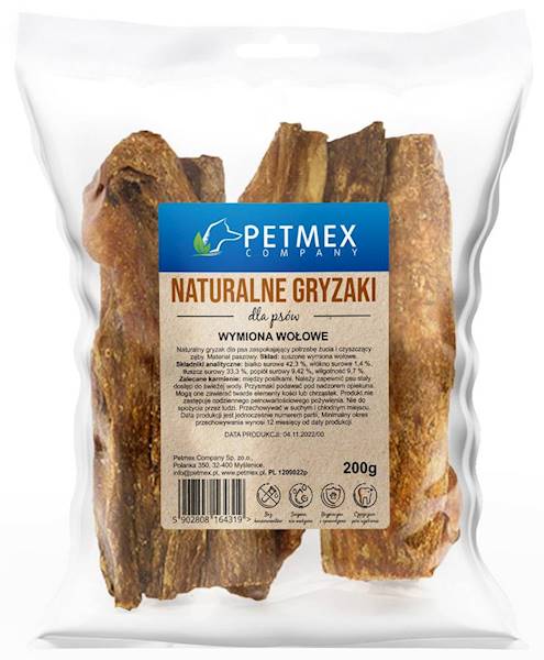 PETMEX WYMIONO WOŁOWE 200G