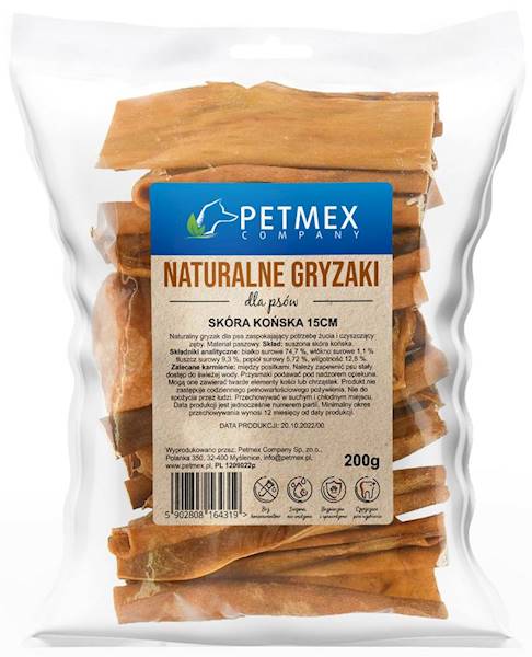 PETMEX SKÓRA KOŃSKA 15CM 200G