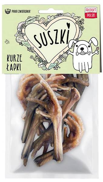 PAKA ZWIERZAKA KURZE ŁAPKI 100G