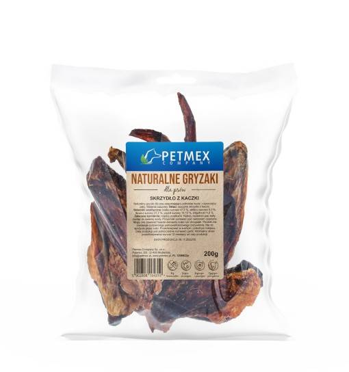 PETMEX SKRZYDŁO KACZKI 200G