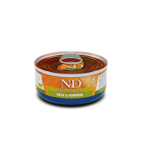 N&D CAT DUCK&PUMPKIN 70G