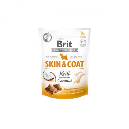 BRIT SNACK SKIN&COAT KRILL 150G