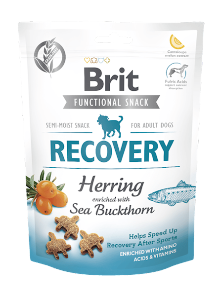 BRIT CARE SNACK RECOVERY HERRING 150G
