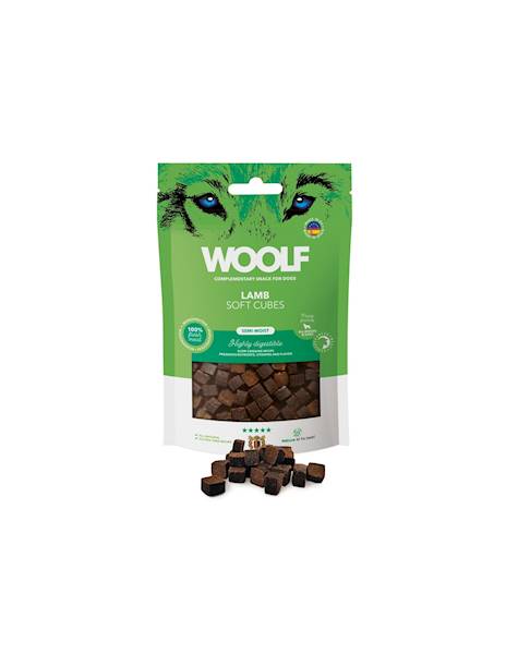 WOOLF SOFT CUBES LAMB MONOPROTEIN 100G