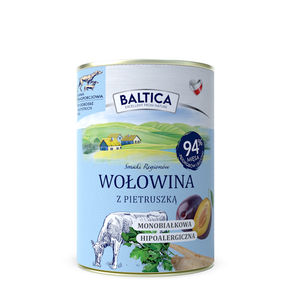 BALTICA WOŁOWINA Z PIETRUSZKĄ 400G