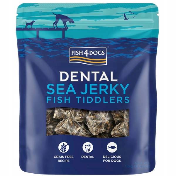 F4D SEA JERKY TIDDLERS 115G