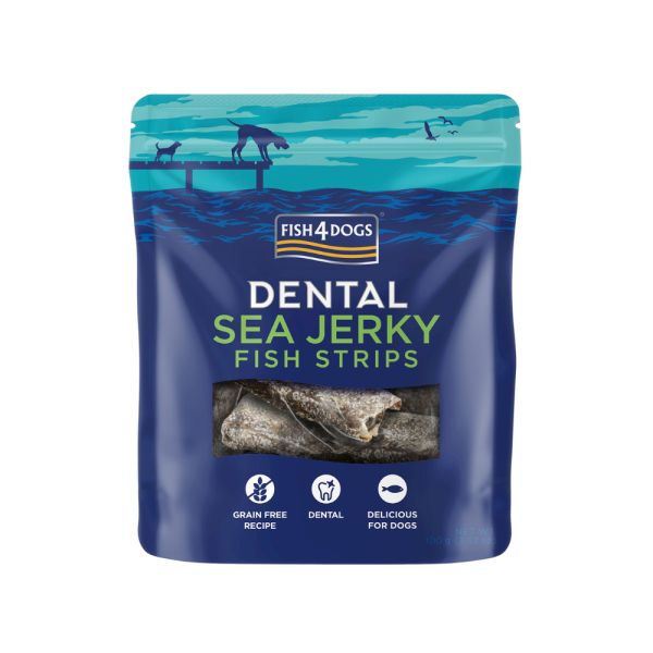 F4D SEA JERKY STRIPS 100G