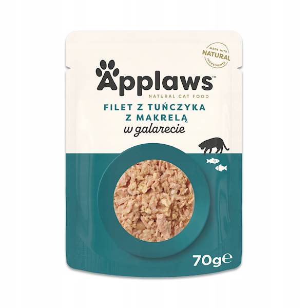 APPLAWS SASZETKA TUŃCZYK MAKRELA JELLY