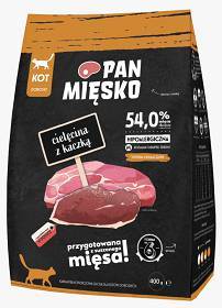 PAN MIĘSKO CIELĘCINA Z KACZKĄ KOT 400G