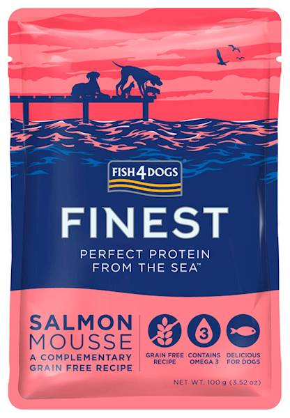 F4D FINEST SALMON MOUSSE- MUS Z ŁOSOSIA 100G 