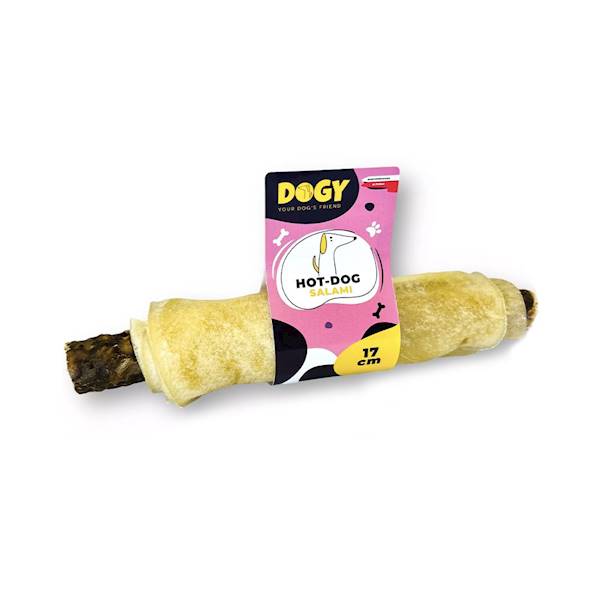 DOGY HOT DOG ZE ŻWACZEM SALAMI 17CM