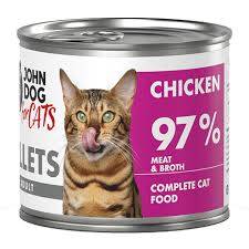 JOHN DOG FILET KURCZAK FOR CATS 140G