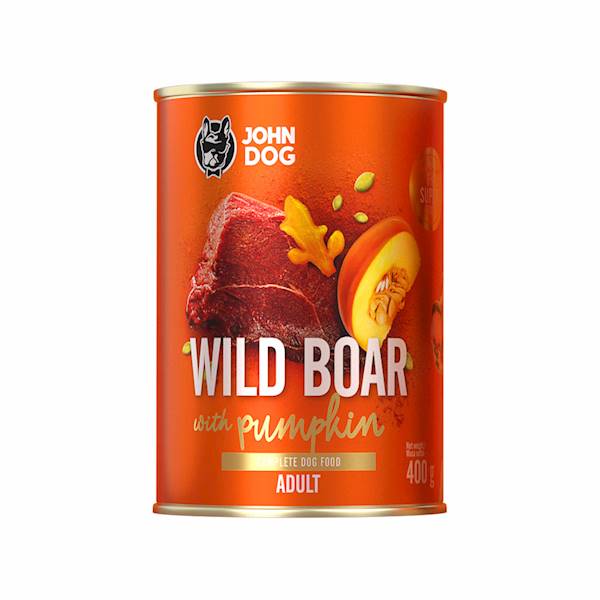 JOHN DOG PUMPKIN LINE DZIK Z DYNIĄ 400G
