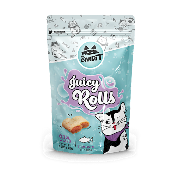 Mr. Bandit Juicy Rolls z tuńczykiem 40g