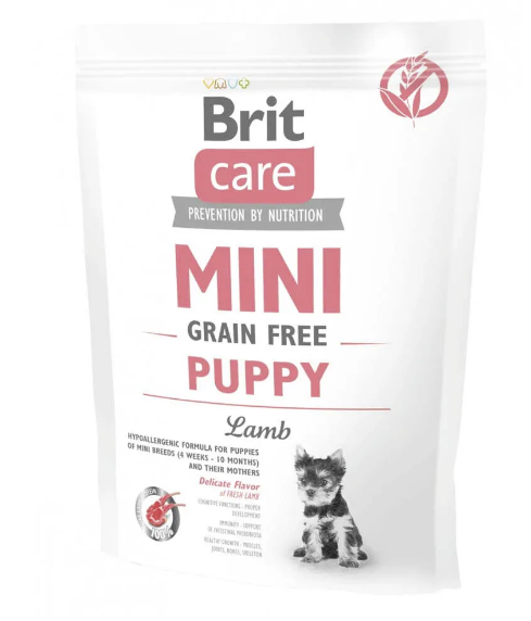 BRIT CARE MINI PUPPY LAMB 400G