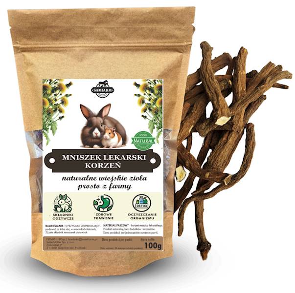 SAMFARM KORZEŃ MNISZKA LEKARSKIEGO 100G