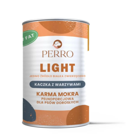 PERRO LIGHT KACZKA Z WARZYWAMI 400G