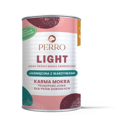 PERRO LIGHT JAGNIĘCINA Z WARZYWAMI 400G