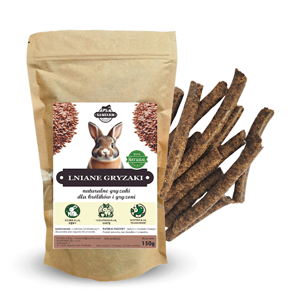 SAMFARM LNIANE GRYZAKI 150G