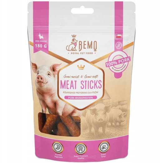 BEMO MEAT STICK WIEPRZOWINA 180G