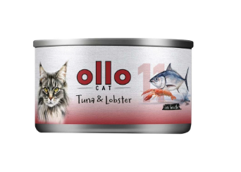 OLLO NR.11 TUŃCZYK HOMAR DLA KOTA 70G 