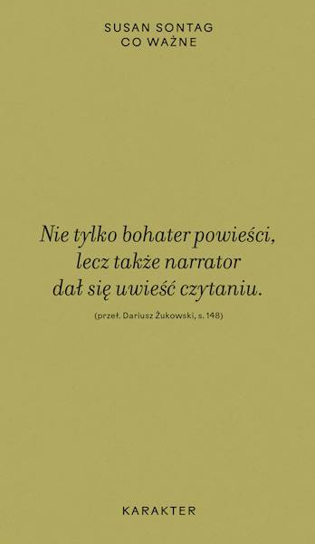 Co ważne Susan Sontag