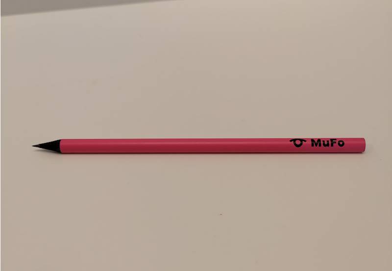 ołówek MuFo kolorowy (zielony, różowy)